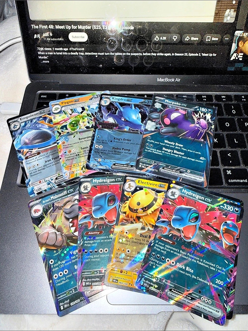 Pokémon Trading Cards Holo Lot of 8